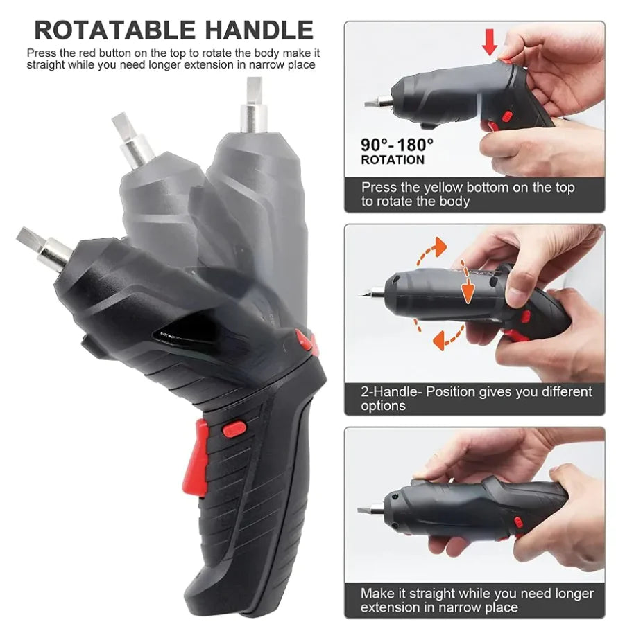 DEFTTOOL™ Cordless Electric Screwdriver