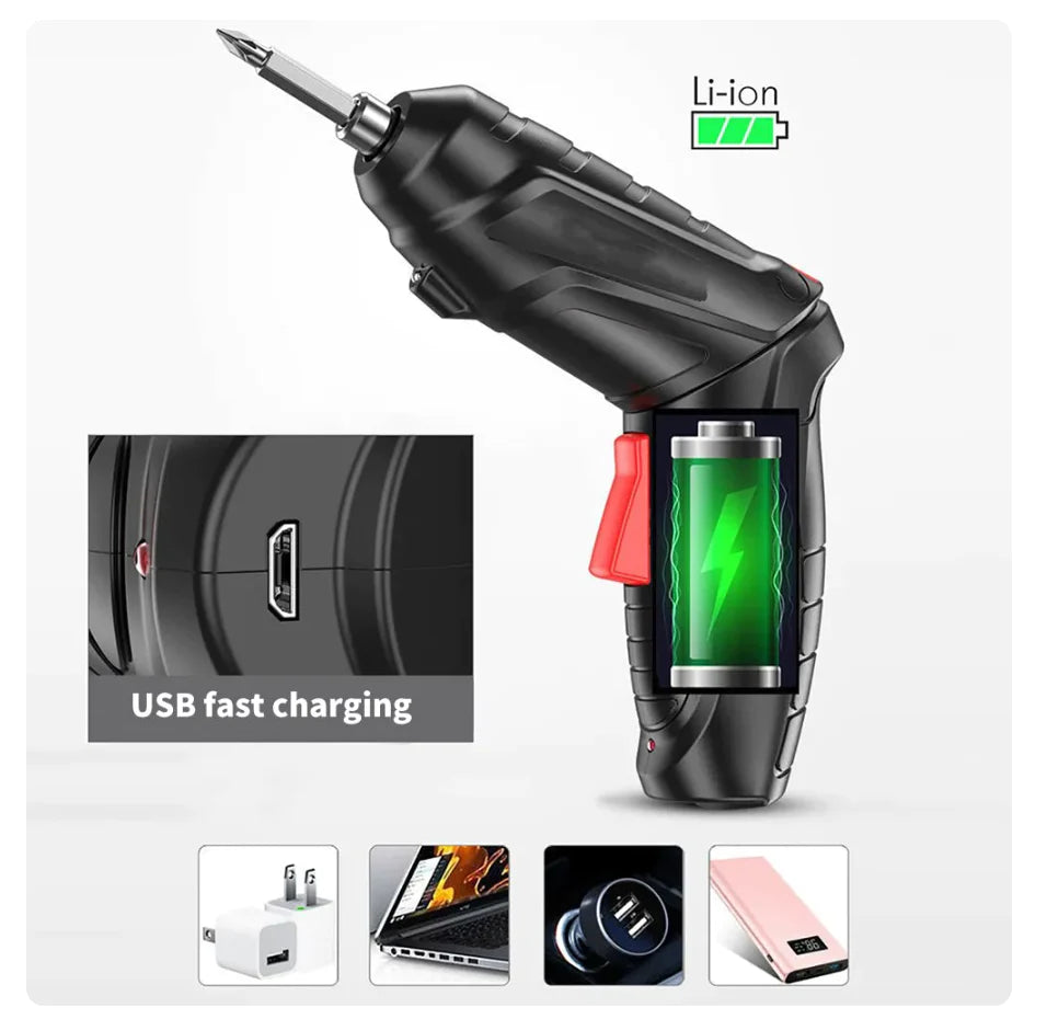 DEFTTOOL™ Cordless Electric Screwdriver