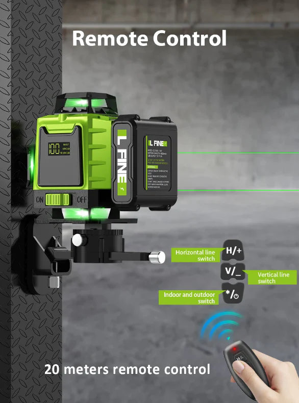 DEFTTOOL™ Laser Level 3D/4D