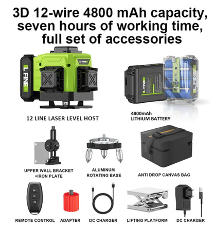 DEFTTOOL™ Laser Level 3D/4D