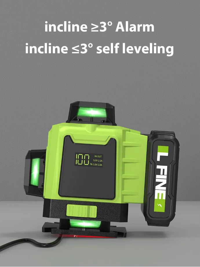 DEFTTOOL™ Laser Level 3D/4D