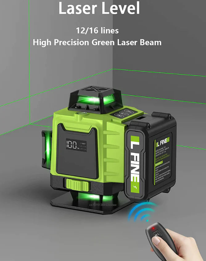 DEFTTOOL™ Laser Level 3D/4D