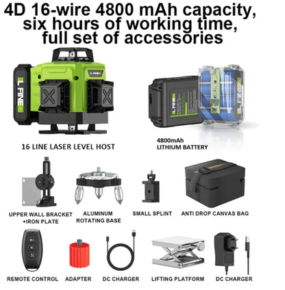 DEFTTOOL™ Laser Level 3D/4D