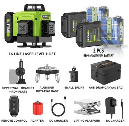 DEFTTOOL™ Laser Level 3D/4D